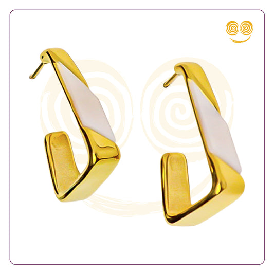 Korean Style Gold Earring