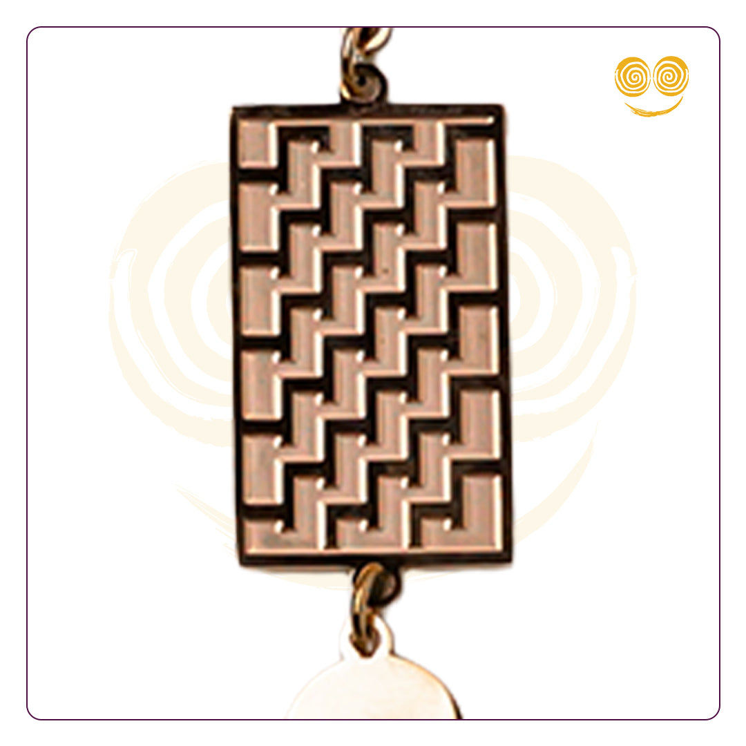 Rose Gold Dangler Earring