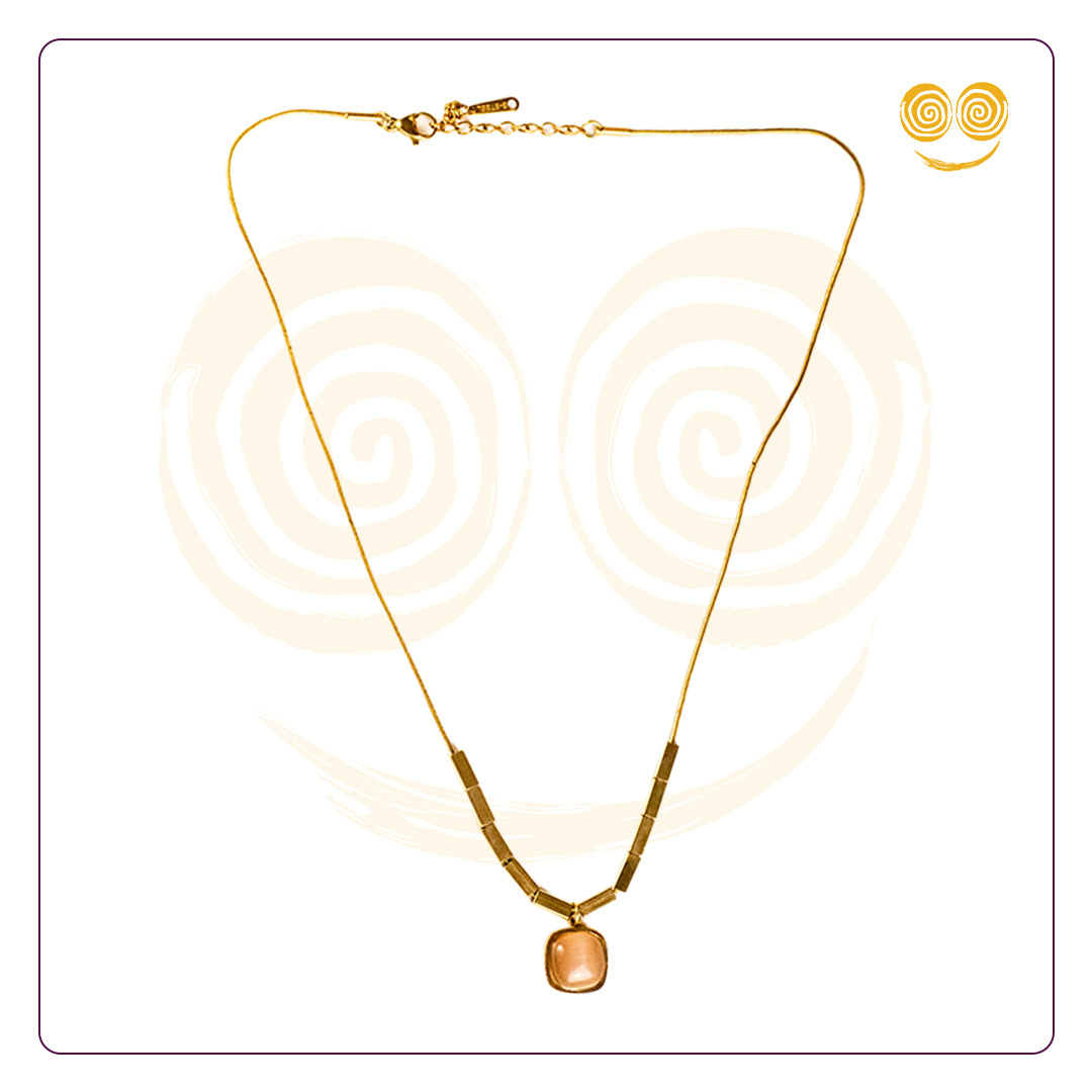 Neck Pendant with Gem Stone