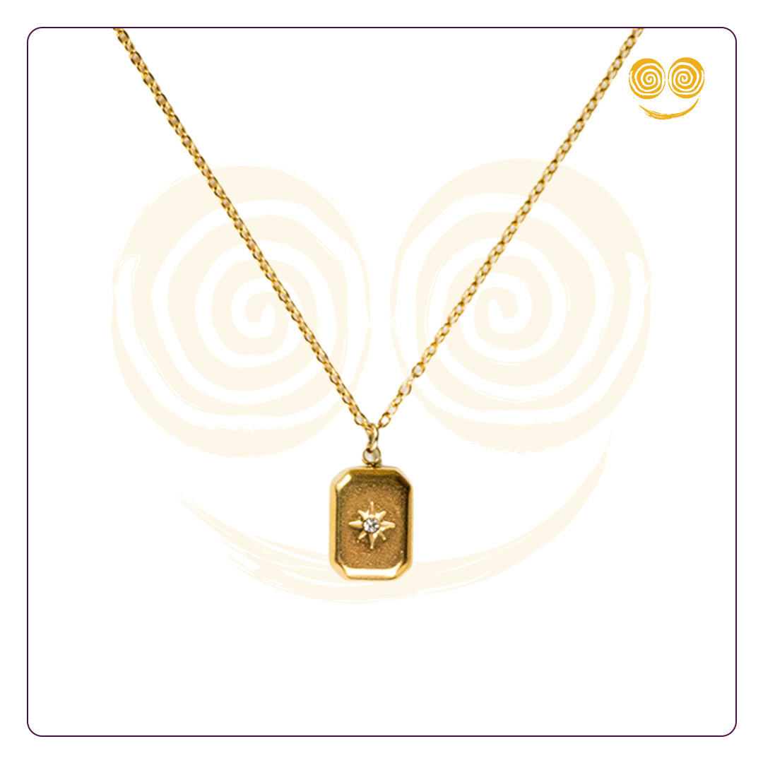 Pinterest Style Stone Neck Pendant