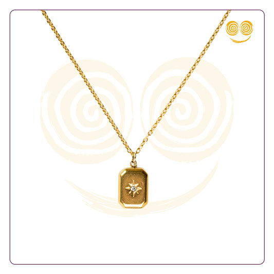 Pinterest Style Stone Neck Pendant