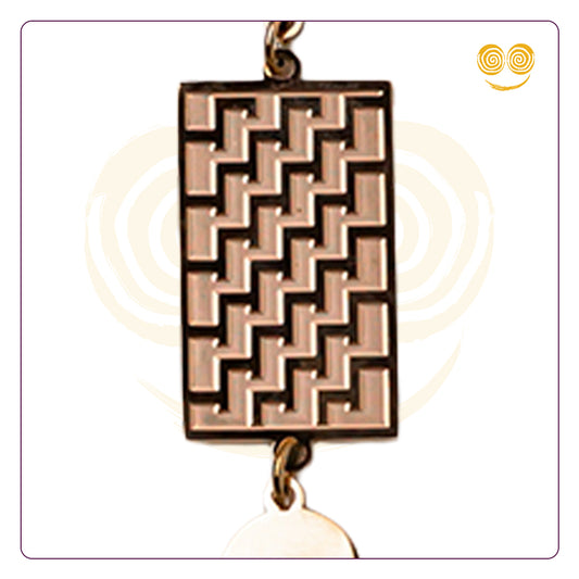 Rose Gold Dangler Earring