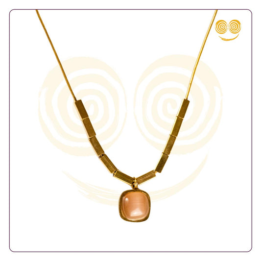 Neck Pendant with Gem Stone